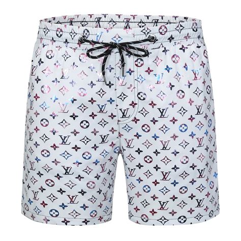 louis vuitton jean shorts mens|louis vuitton men's swim trunks.